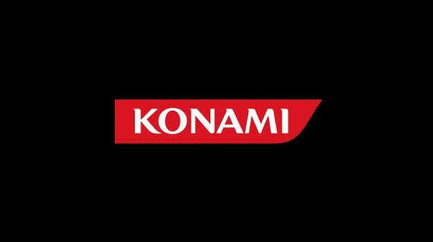 Konami Logo fondo negro
