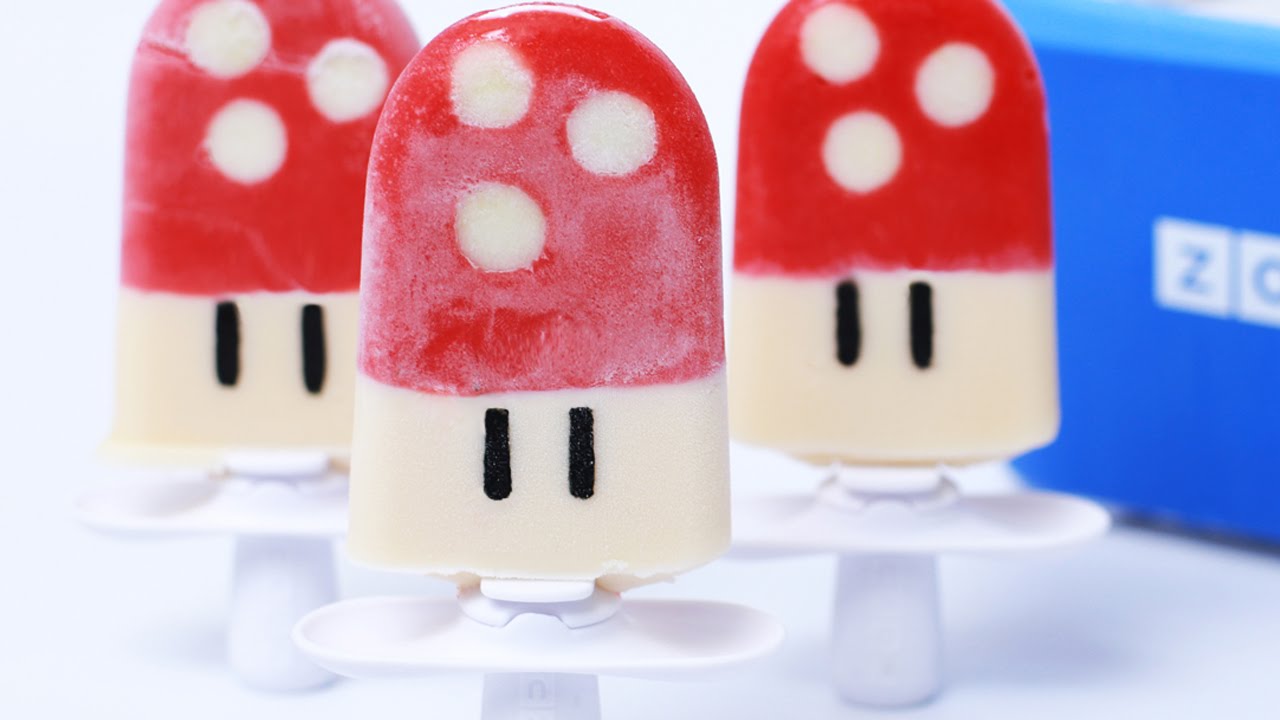 Paletas heladas de Super Mario Mushroom