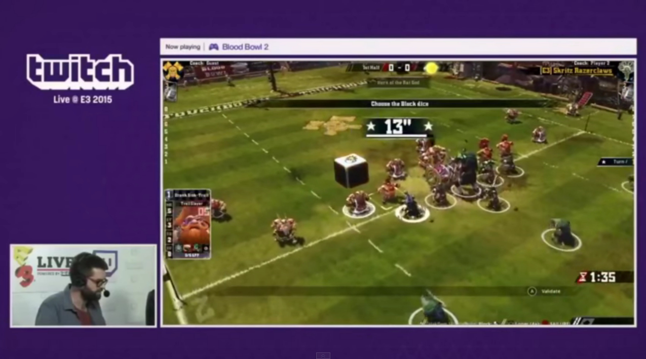 Blood Bowl 2 Gameplay E3 2015