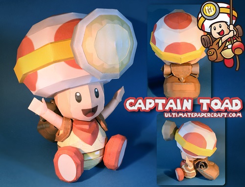 Captain Toad Papercraft guía en video