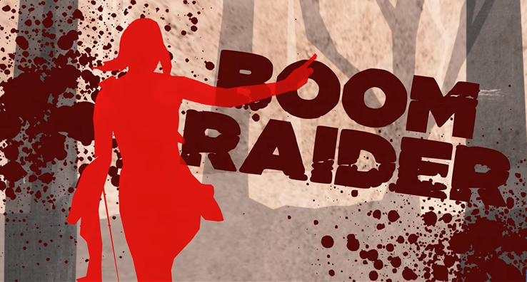 BOOM Raider cortometraje humorístico de Tomb Raider