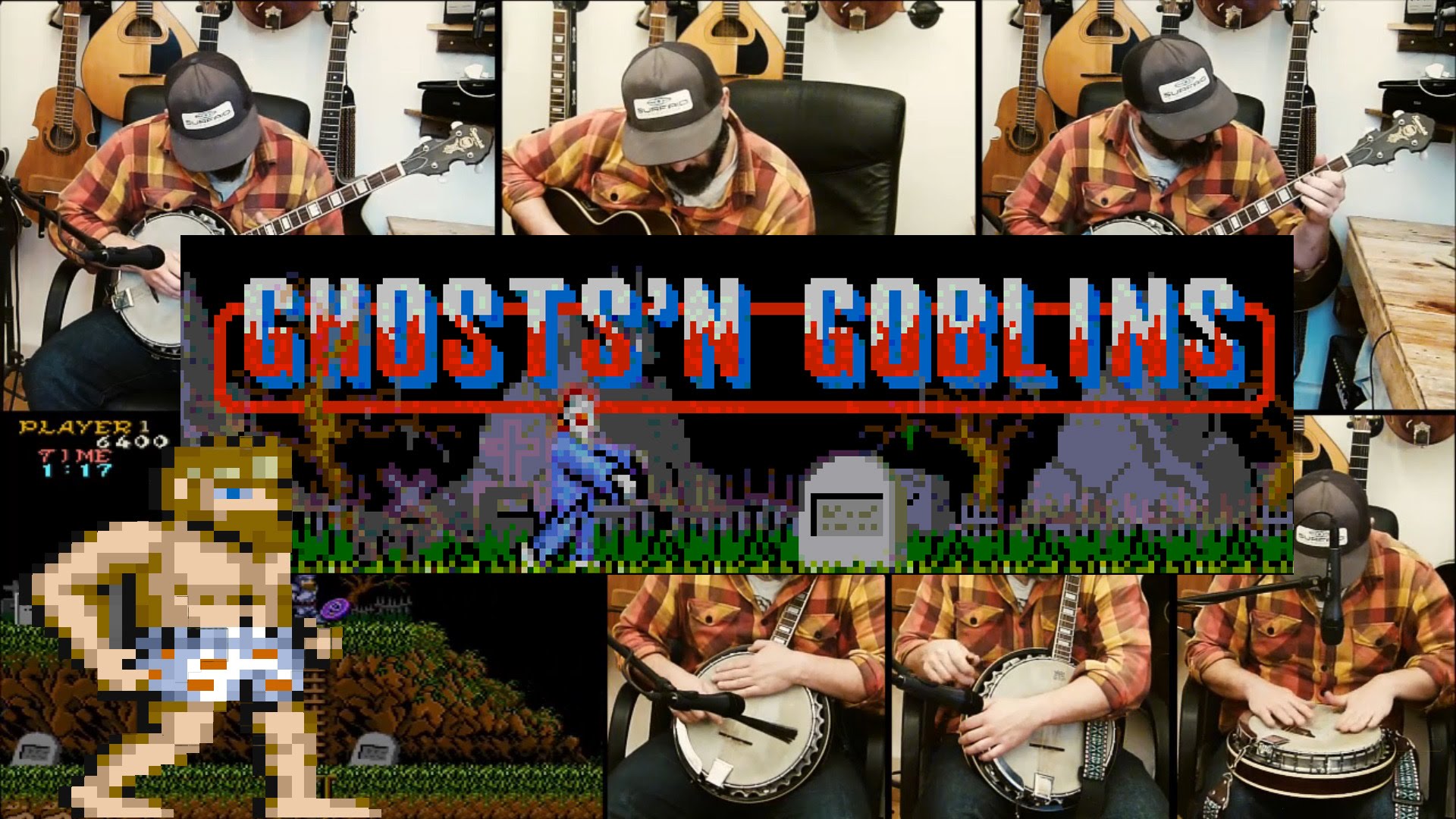 Ghosts 'n Goblins Cover por Banjo Guy Ollie