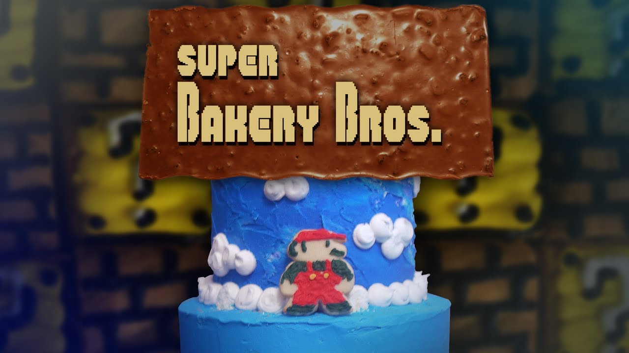 Super Bakery Bros, un trabajo de Super Mario en Stop Motion