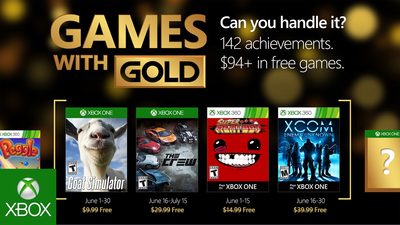 Games with Gold Juegos para Junio 2016