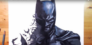 Dibujando a Batman de Arkham Origins Dibujando a Batman de Arkham Origins