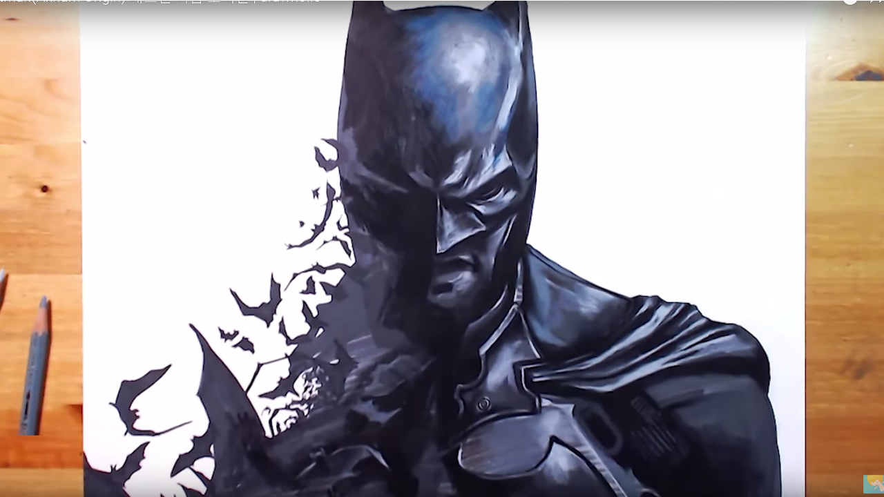 Dibujando a Batman de Arkham Origins