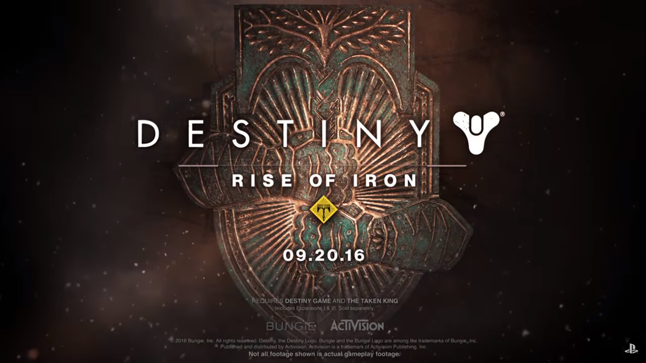 Destiny Rise of Iron