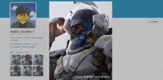 Kojima Productions presenta parte de la cara de Ludens Kojima Productions muestra parte de la cara de Ludens