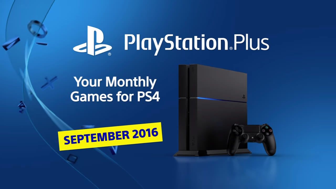PlayStation Plus setiembre 2016