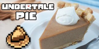 Pie de canela al estilo de Undertale Pie de canela al estilo de Undertale