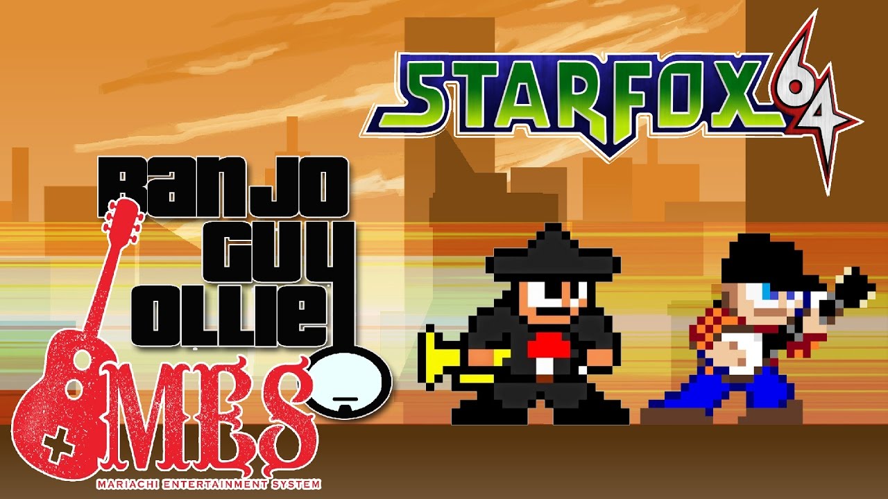 Starfox 64 Star Wolf interpretado por Banjo Guy Ollie y el Mariachi Entertainment System