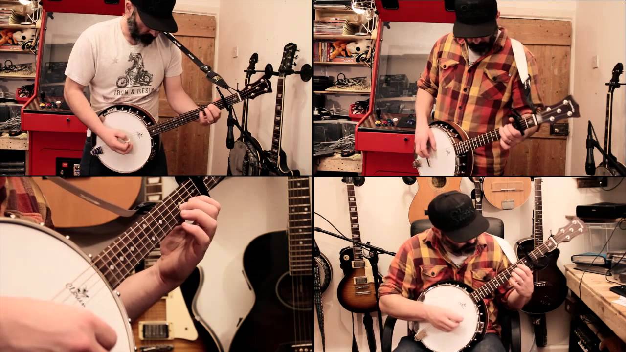 Cover de Enter Sandman interpretado por Banjo Guy Ollie