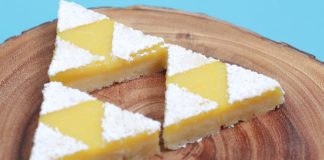 Zelda Triforce barras de limón Zelda Triforce barras de limón