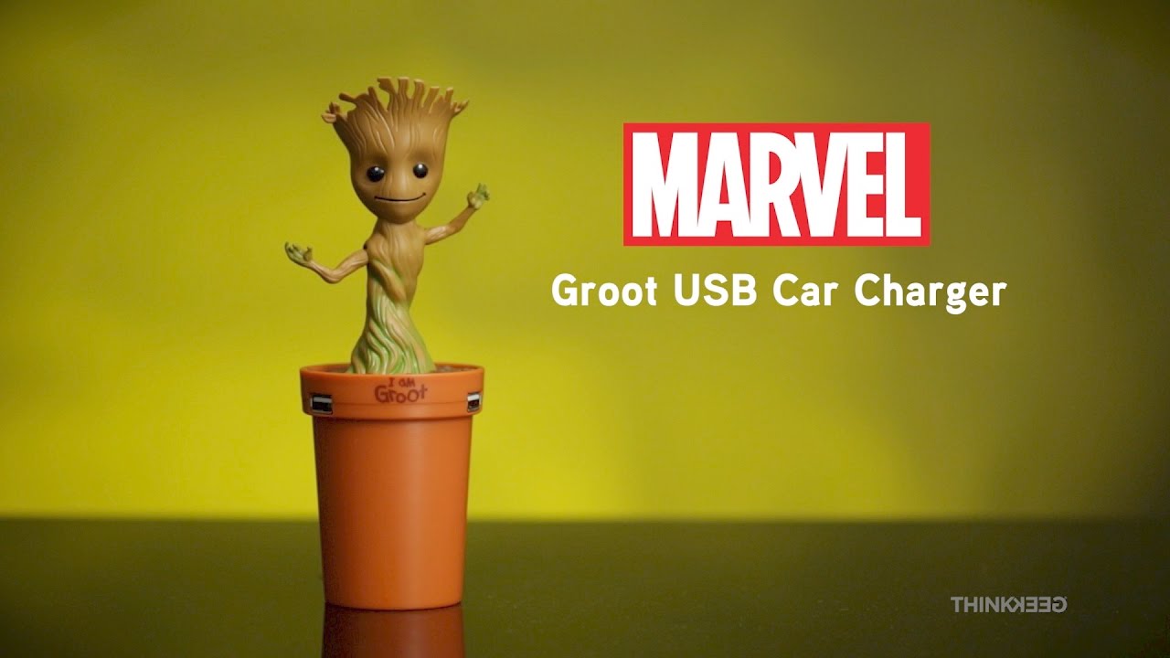 Cargador USB de Groot