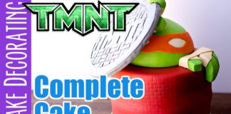 Como hacer un queque de las Tortugas Ninja paso a paso Como hacer un queque de las Tortugas Ninja paso a paso