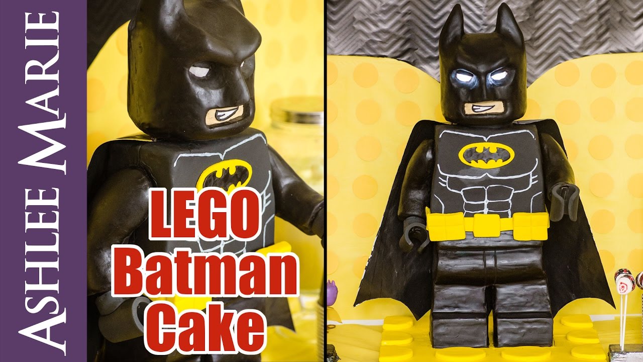 Cómo hacer un pastel de Lego Batman