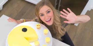Como hacer un queque de PAC-MAN creado por iJustine Como hacer un queque de PAC-MAN creado por iJustine
