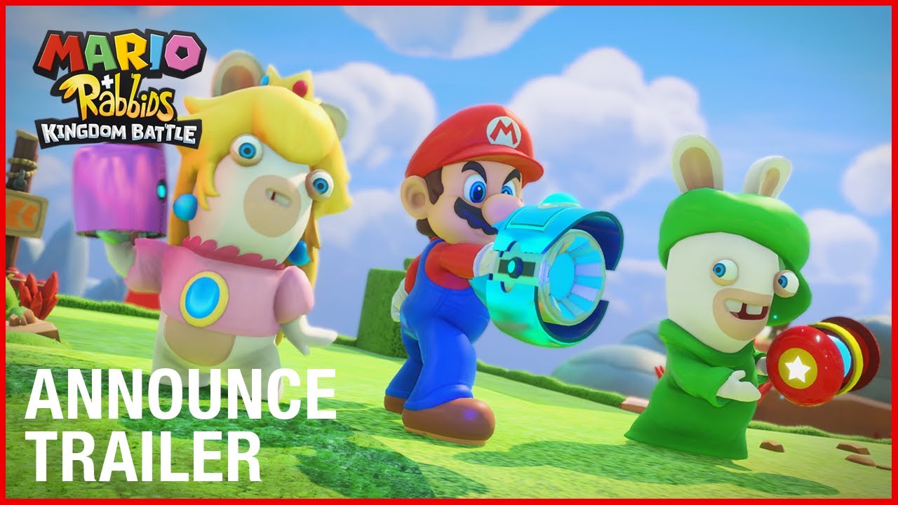 Ubisoft presenta Mario Rabbids Kingdom Battle en E3 2017