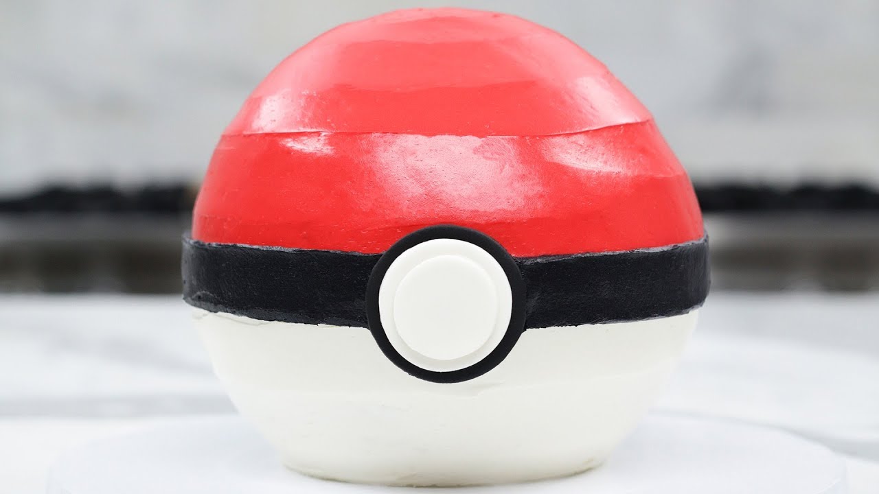 Como preparar un queque Pokemon Poke Ball