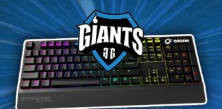 El teclado de los Giants – Ozone Strike Pro Spectra El teclado de los Giants - Ozone Strike Pro Spectra