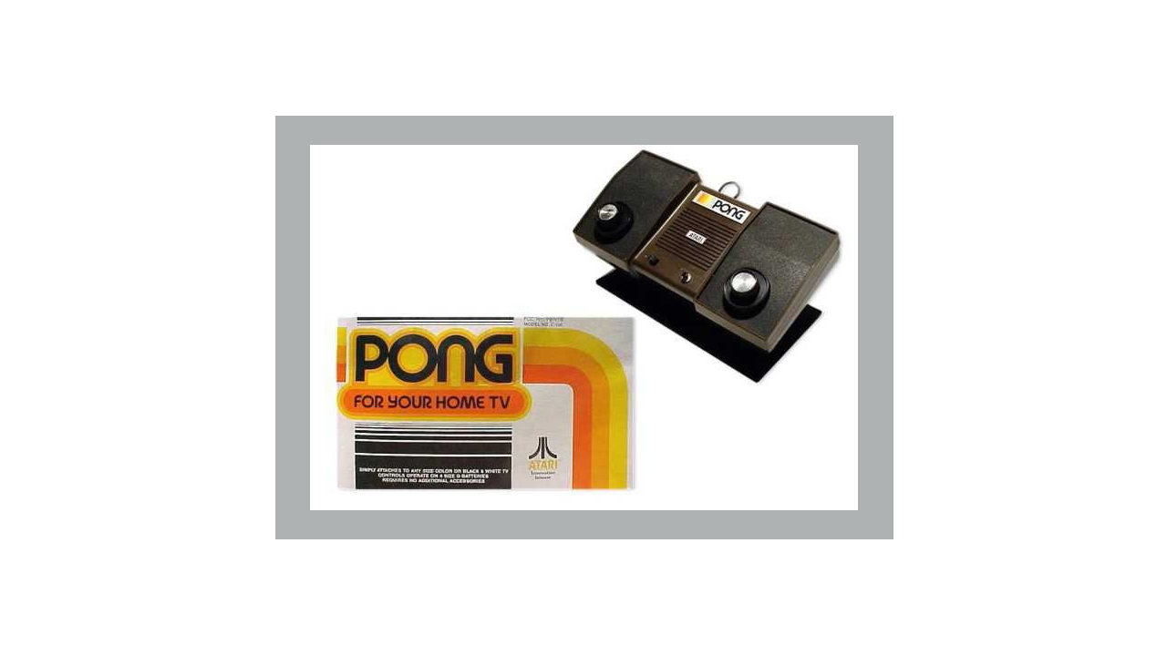 Atari Pong casero