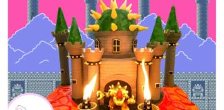 Como preparar un queque del Castillo de Bowser Como preparar un queque del Castillo de Bowser