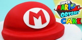 Como preparar un queque del sombrero de Mario Odyssey Como preparar un queque del sombrero de Mario Odyssey