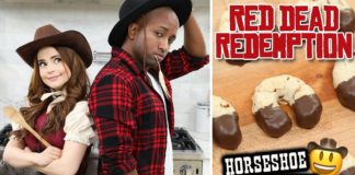 Galletas de herraduras inspiradas en Red Dead Redemption Galletas de herraduras inspiradas en Red Dead Redemption