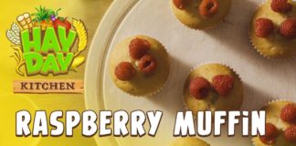 Receta de los Muffin de Raspberry de Hay Day Receta de los Muffin de Raspberry de Hay Day
