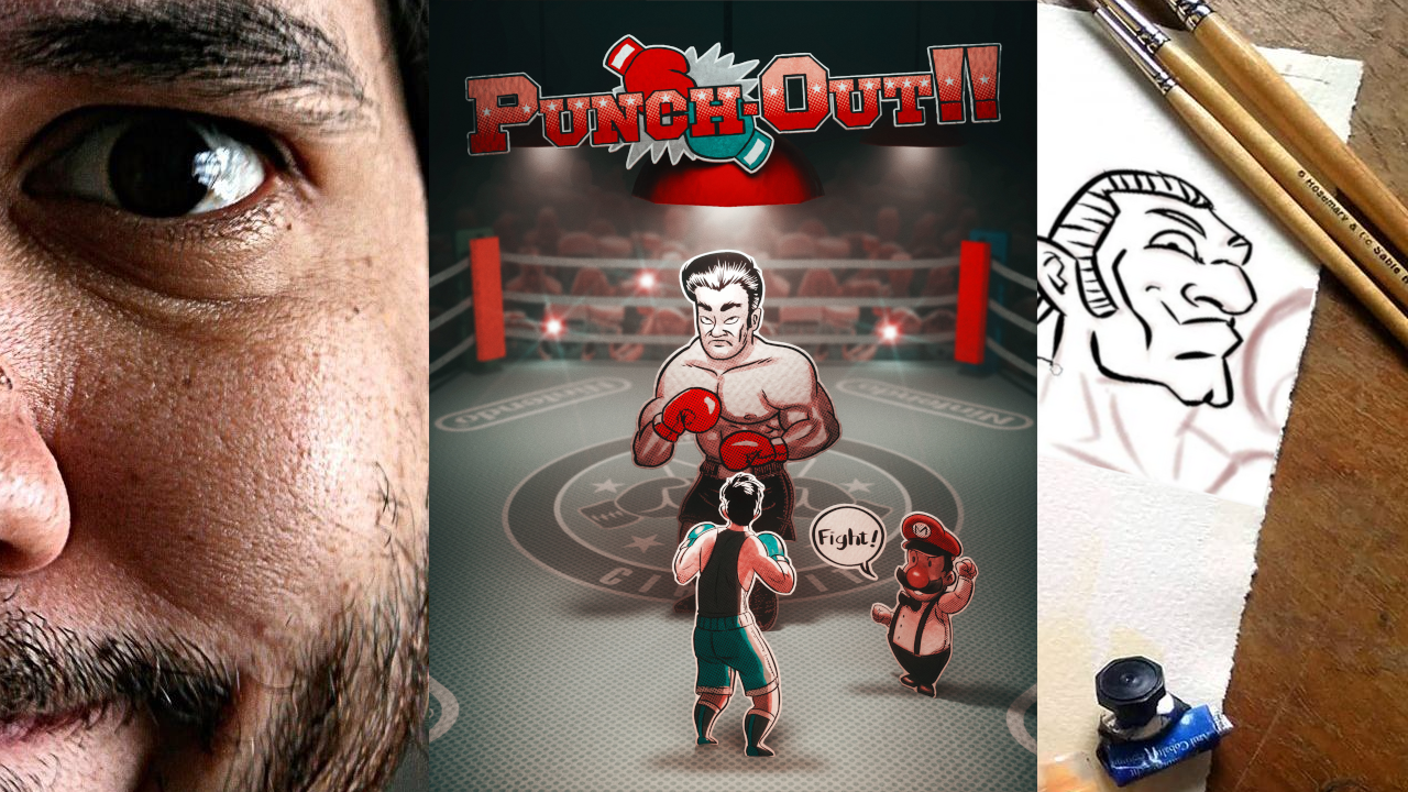 Marcus Penna nos muestra su versión del arte de Punch Out