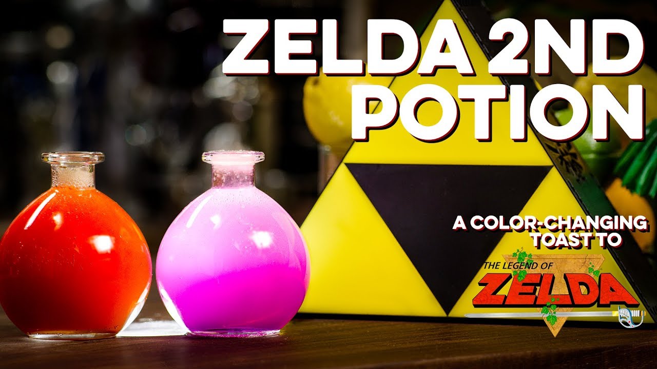 Bebidas 2nd Potion & Water of Life de Zelda