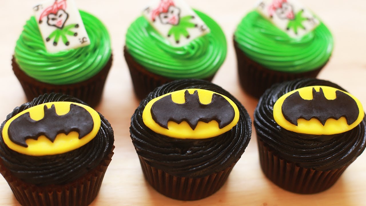 cupcakes de Batman