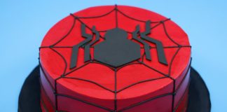 Como hacer un queque de Spiderman Como hacer un queque de Spiderman