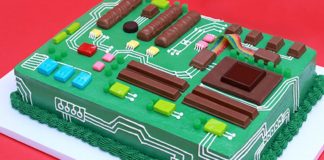 Como hacer un queque de una tarjeta madre Como hacer un queque de una tarjeta madre