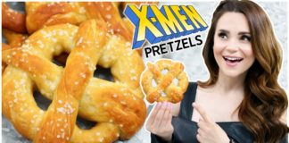Como preparar Pretzels de XMEN Como preparar Pretzels de XMEN