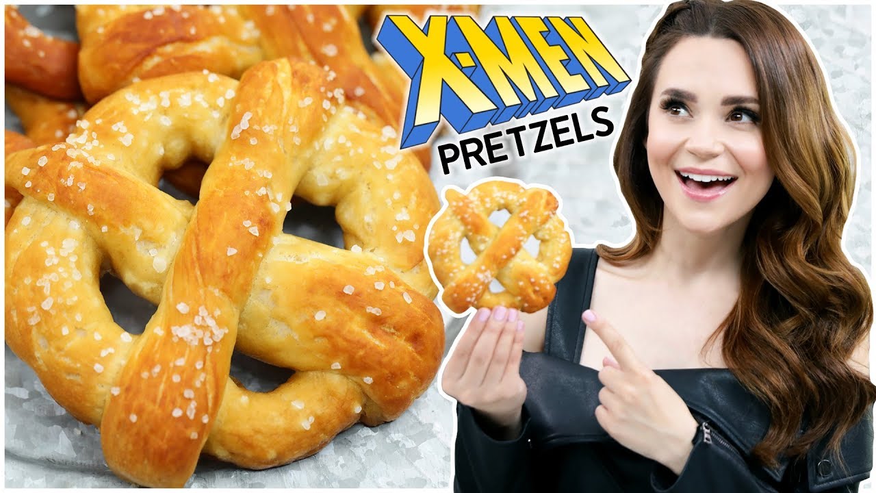 Como preparar Pretzels de XMEN