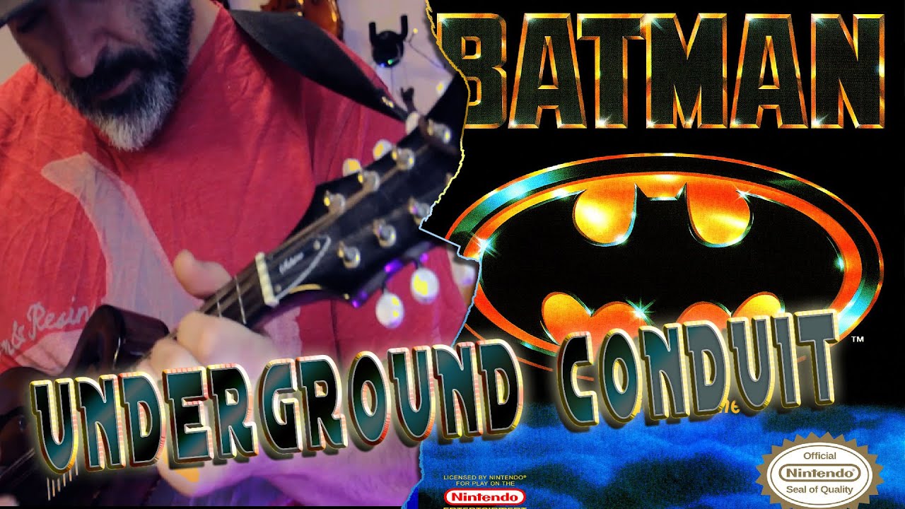 Cover del nivel 3 Underground Conduit de Batman para NES