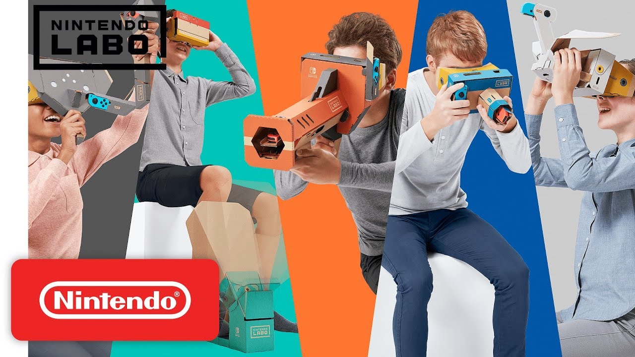 Esto es el VR Kit de Nintendo Labo