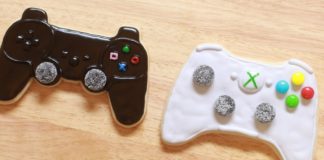 Galletas de controles de videojuegos Galletas de controles de videojuegos