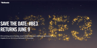 La conferencia de prensa de E3 de Bethesda está programada para el 9 de junio La conferencia de prensa de E3 de Bethesda está programada para el 9 de junio