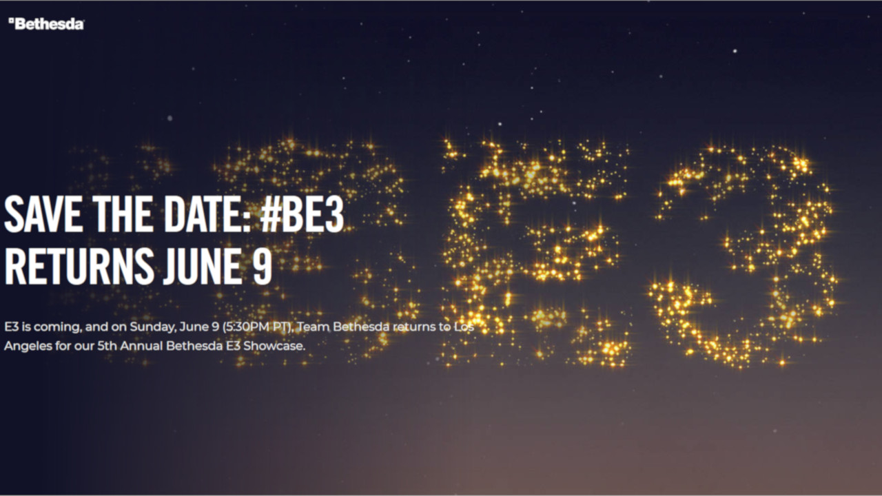 La conferencia de prensa de E3 de Bethesda está programada para el 9 de junio