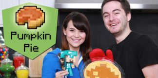 Pie de calabaza de Minecraft Pie de calabaza de Minecraft