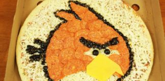 Pizza de Angry Birds Pizza de Angry Birds