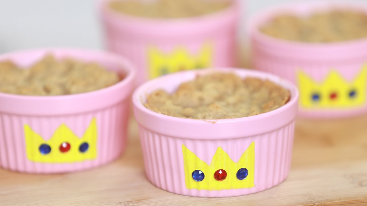 Receta de Cobbler inspirado en la Princesa Peach