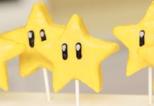 Rice Krispy Pops de la Estrella de Mario Rice Krispy Pops de la Estrella de Mario