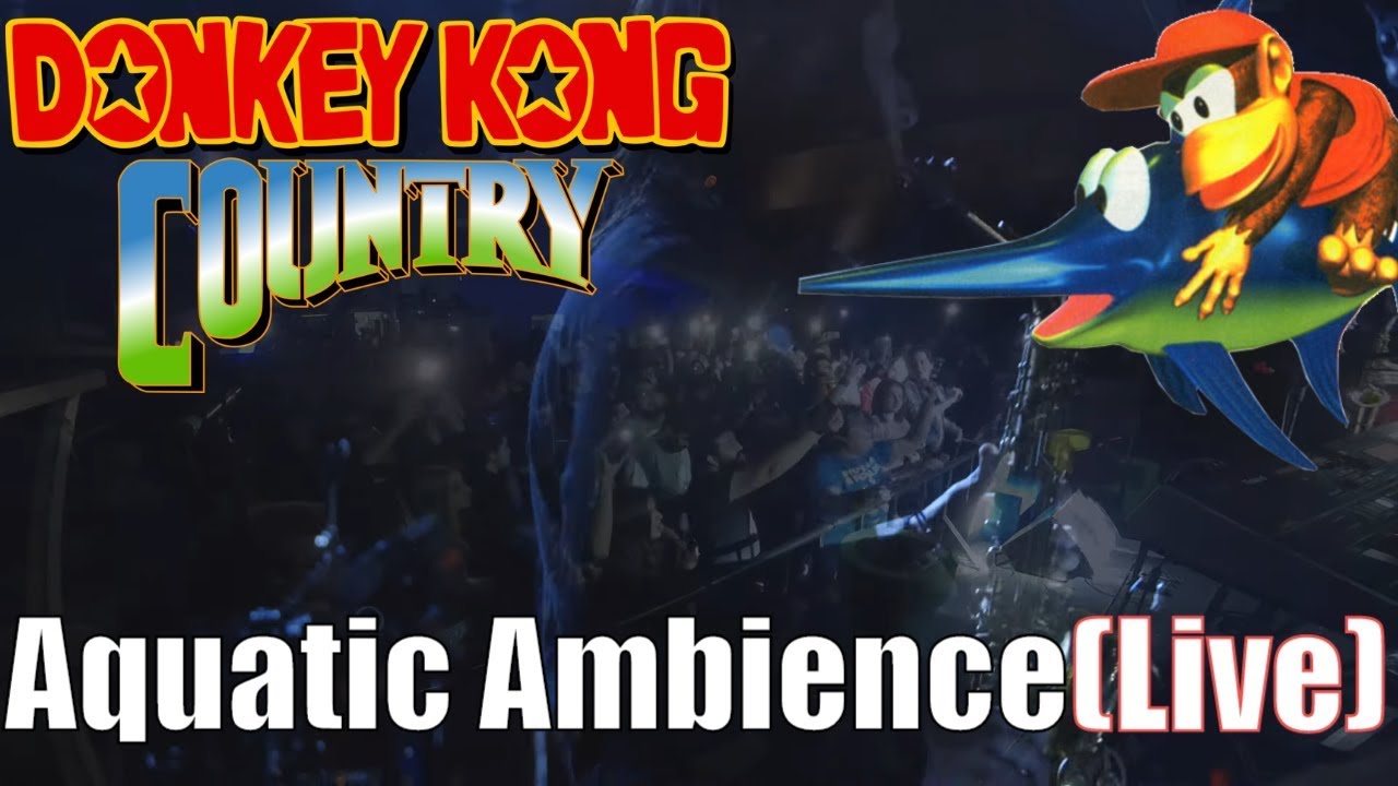Aquatic Ambience de Donkey Kong Country interpretación de Jazztick