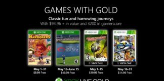 Games with Gold para mayo de 2019 Games with Gold para mayo de 2019