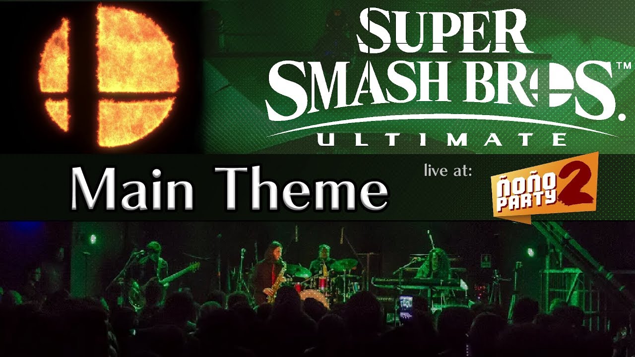 La banda Jazztick interpreta el tema musical de Super Smash Ultimate.