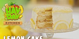 Receta del queque de limón de Hay Day Receta del queque de limón de Hay Day