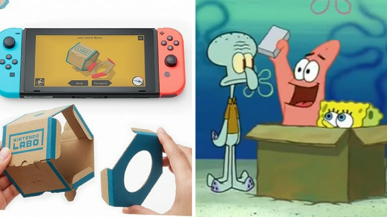 Mario se une a Nintendo Labo